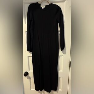 Pomander Place Classic Black Long Sleeve Dress